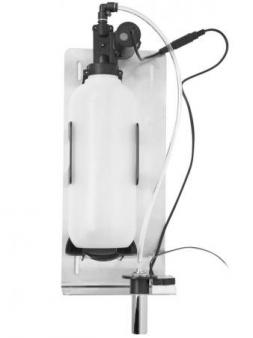 Дозатор для мыла Nofer автоматический, установка за зеркалом